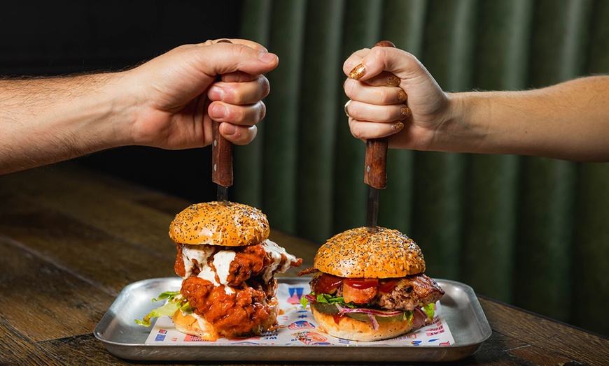 Image 11: BrewDog Burger and Fries with Beer or Cocktail for One or Two