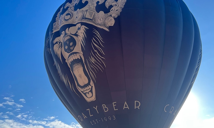 Image 2: Crazy Bear Hot Air Balloon Flight with Champagne