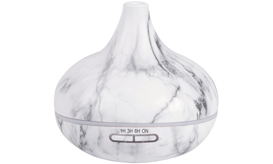 Image 3: Marble-Effect Diffuser with Oils