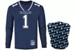 Men's Football Team Long Sleeve Shirt and Gaiter - Second Medium