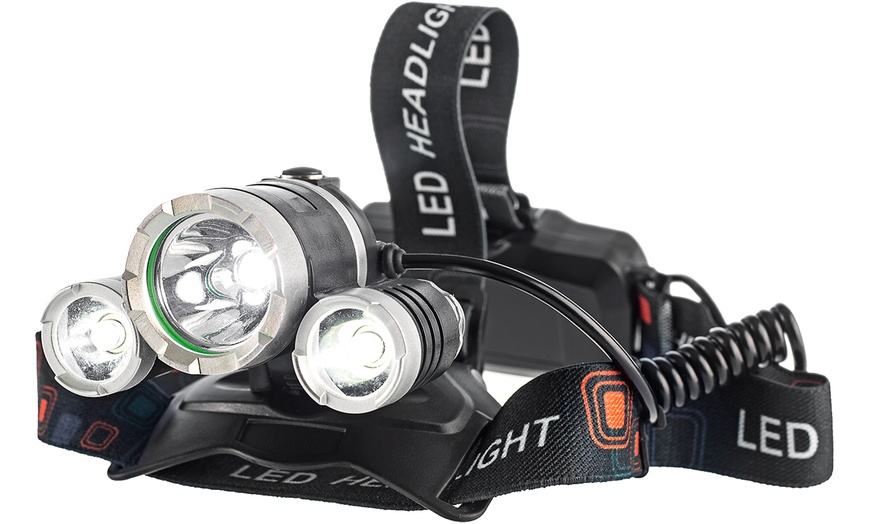 Image 1: 5000 Lumen Headlamp