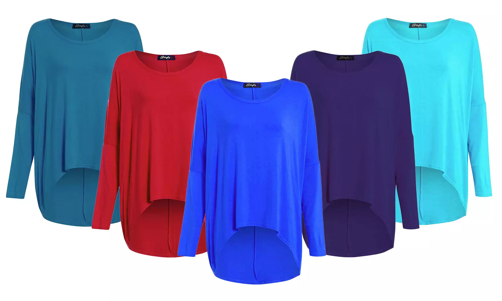 Top ample à ourlet plongeant - Primary Image