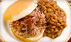 Barbecue Buffet for Two or Catering at Smokehouse Restaurant in Elgin