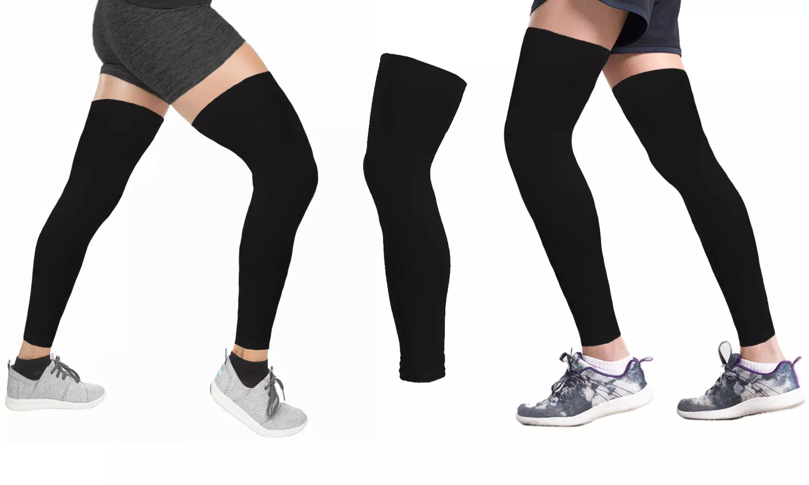 Shin Splint Support Copper-Infused Leg Compression Sleeves (1-Pair) - Second Medium