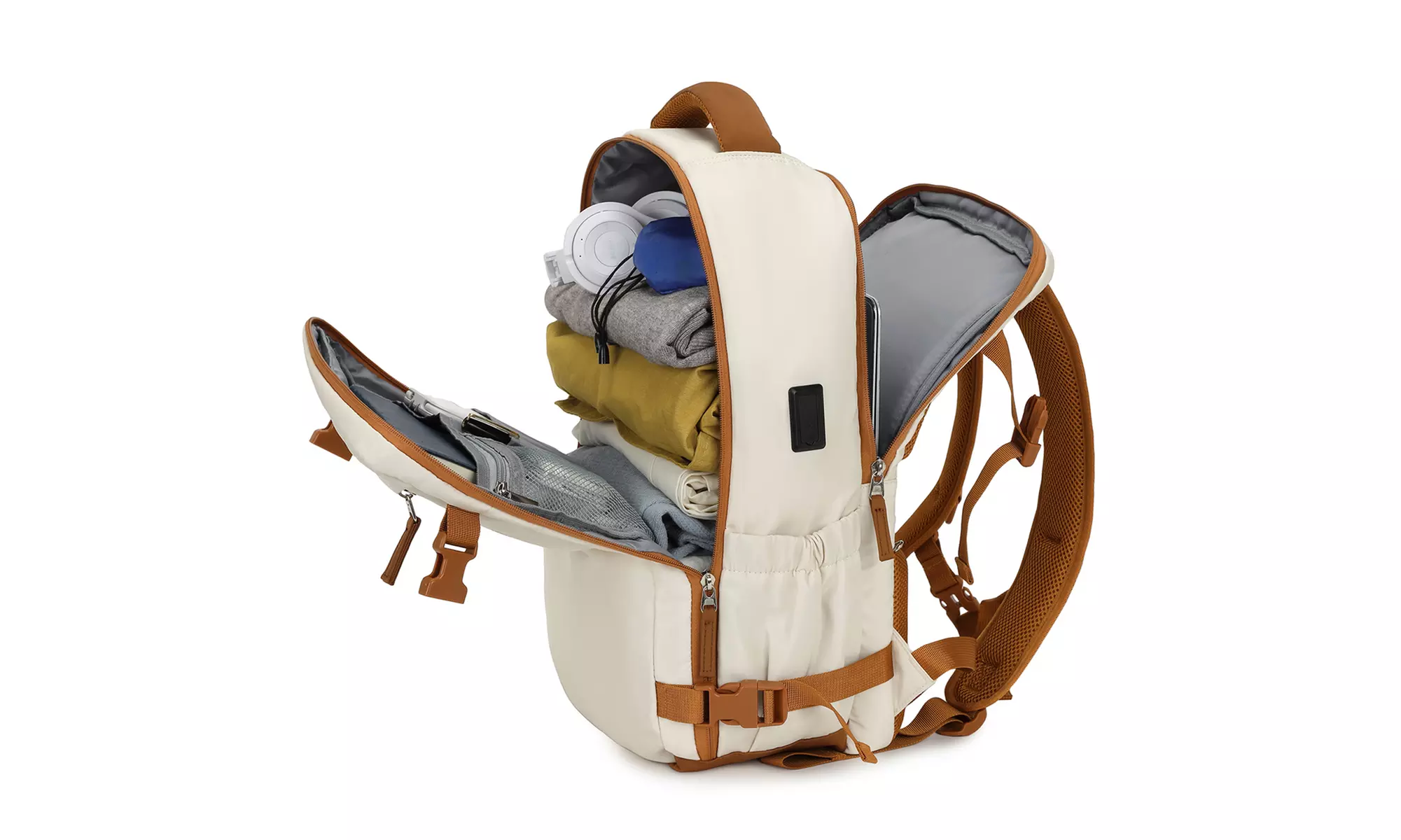 KONO 20L Multi-Function Travel Backpack With Detachable Waist Pack