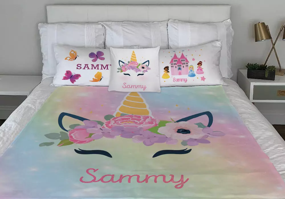 One or Two Kid's Pillowcases & Blankets from Monogram Online (75% Off) - Primary Image