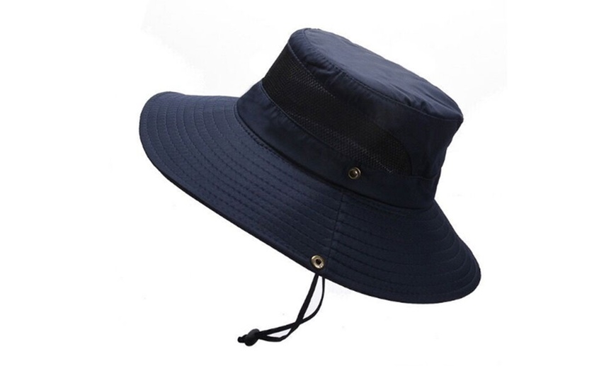 Image 8: Bucket Beach Sun Hat