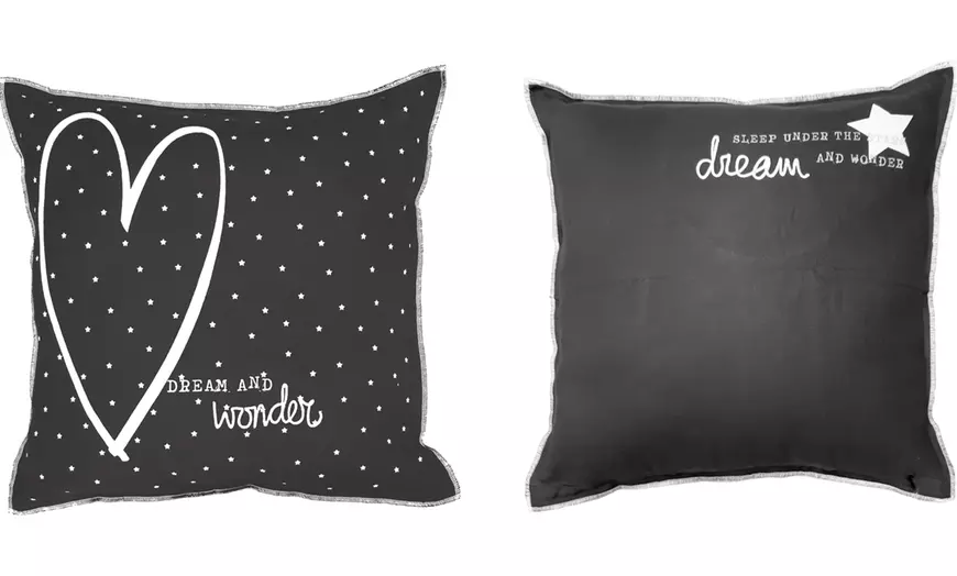 Image 3: Rans 100% Cotton Dream & Wonder Filled Cushion
