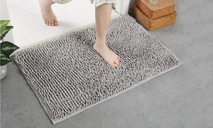 Soft Bathroom Water Absorption Carpeted Mat