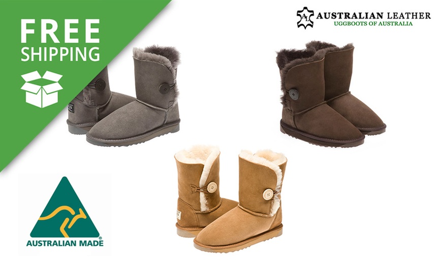 Image 1: Australian Leather UGG Boots