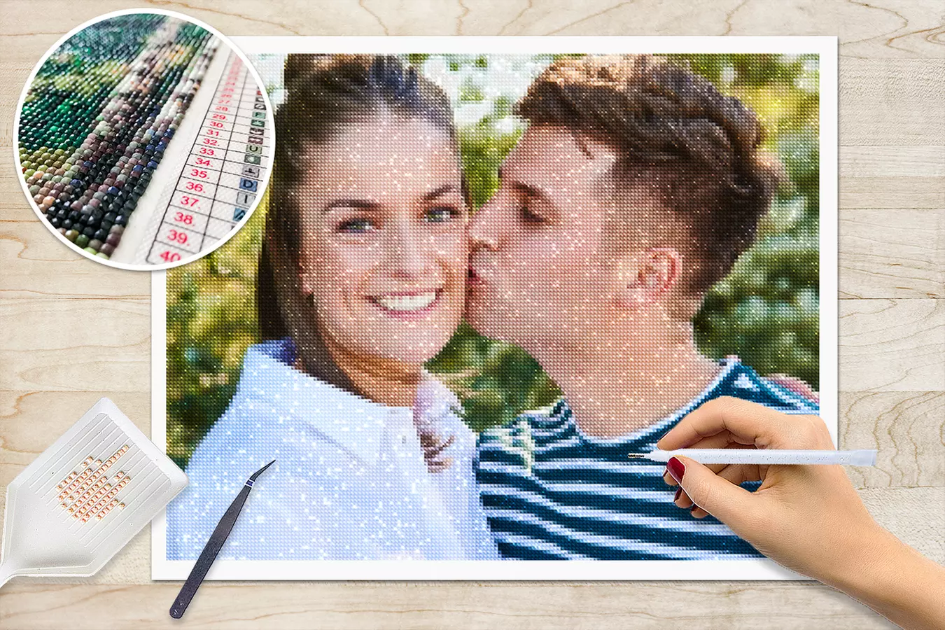 ✦ Souvenir dans le diamant avec HelloDeco