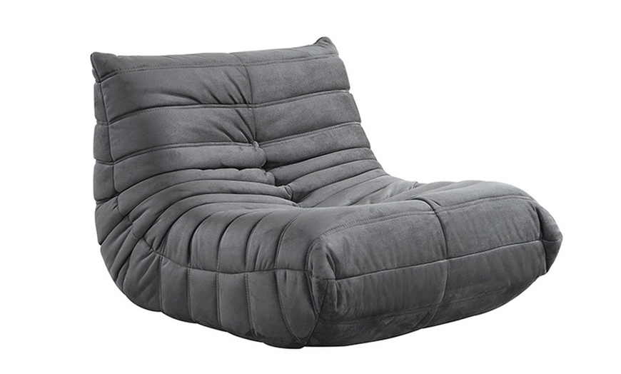 Image 6: Home Deluxe Relaxsessel mit Hocker