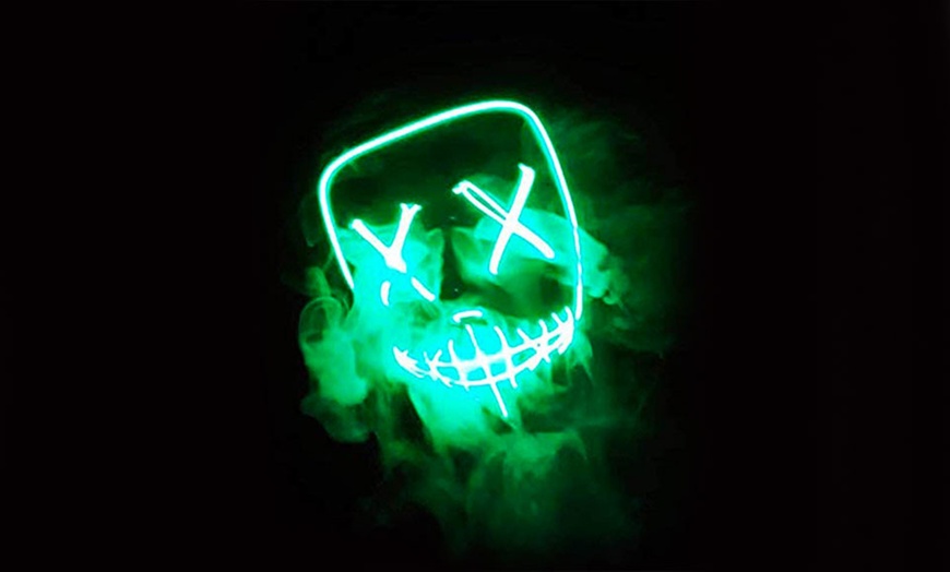 Image 19: Halloween Horror Movie LED Mask