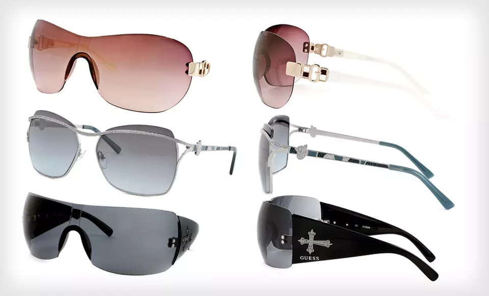Men's or Women's Guess Sunglasses (Up to 69% Off). Multiple Styles Available. Free Shipping and Free Returns. - Second Medium