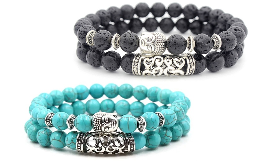 Image 13: 1, 2 ou 3 bracelets Buddha