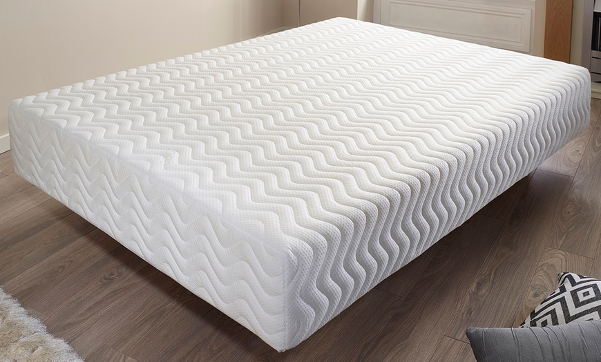 Image 1: Pure Cool Blue Memory Foam Mattress
