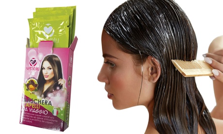 2 o 4 maschere per capelli da viaggio