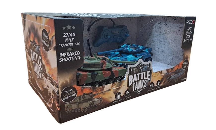 Image 4: RED5 Battle Laser Tag Tanks Twin Pack