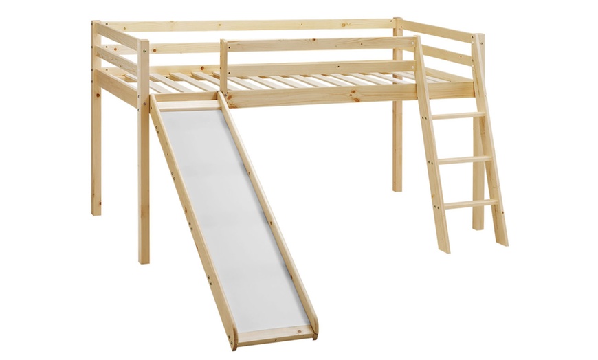 Image 7: Cabin Bed Mid-Sleeper with Slide
