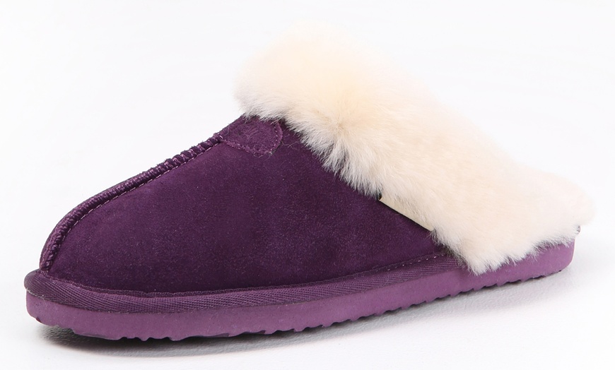 Image 5: Snowpaw Women's Australian Sheepskin Slippers