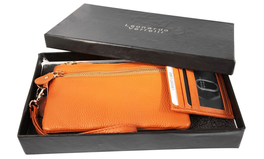 Image 31: Coffret cadeau en cuir Leonardo Verrelli
