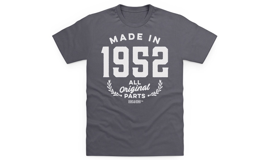 Image 2: Built in the 50s Cotton T-Shirt