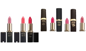 L'Oréal Color Riche Collection Lipstick Three-Pack