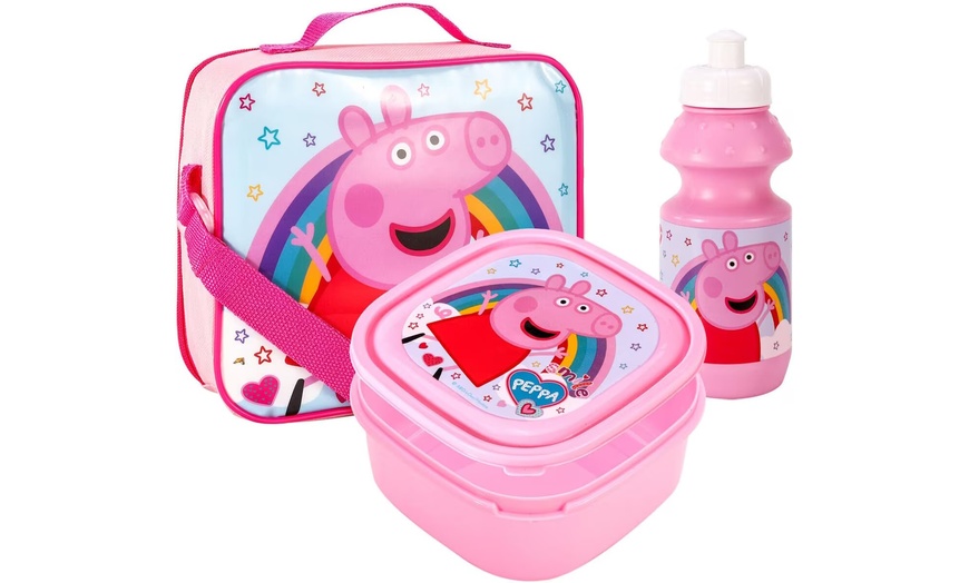 Image 4: Peppa Pig Lunch set, Peppa Pig Pencil Case or Set