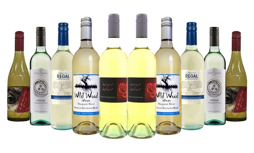 Image 3: Red/White/Red and White Wine Mixed - 10 Bottles from Just Wines