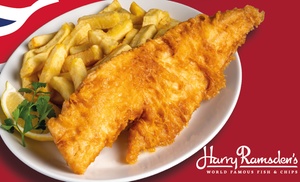 Fish and Chips for One or Two at Harry Ramsden's, Multiple Locations