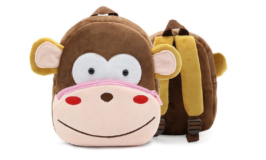 Image 18: Kids' Cartoon Animal Backpack