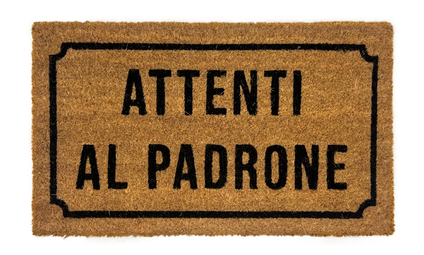 Image 11: Zerbino in cocco, con retro antiscivolo