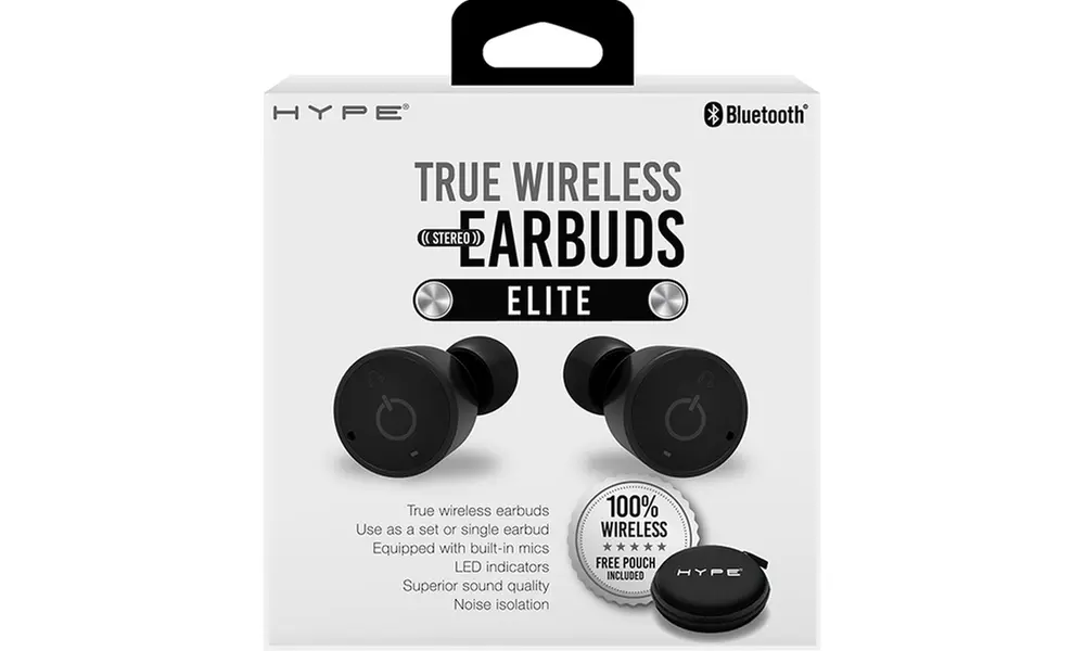 Hype True Wireless Mini Bluetooth Stereo Sport Earbuds - Second Medium