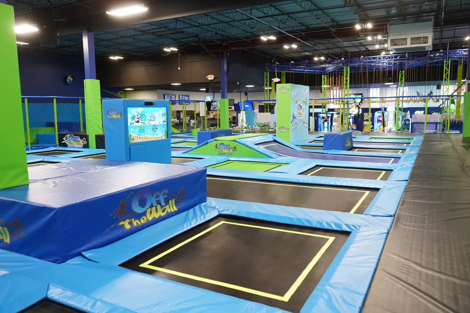 Off the Wall Gamezone offers jump hour with game card or attraction passes for one, up to 26% off - Primary Image