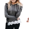 Image 6: Reflection Women's Hoodie or Lace-Up Top. Plus Sizes Available.
