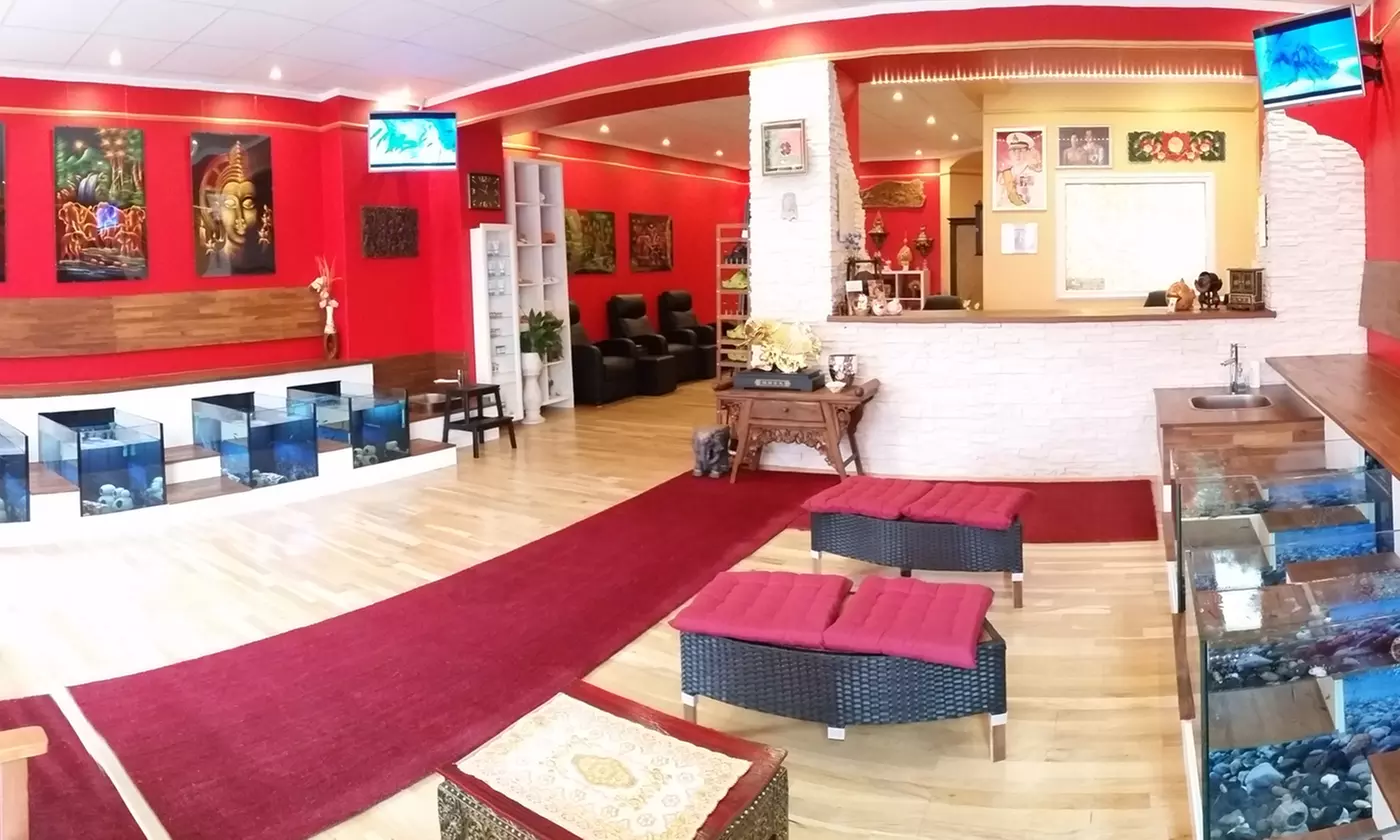 45 Min. Fisch-Spa-Pediküre inkl. Begrüßungstetränk für 1 o. 2 Personen