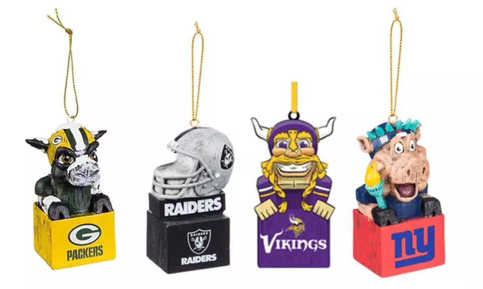 NFL Mascot Ornaments - Primary Image