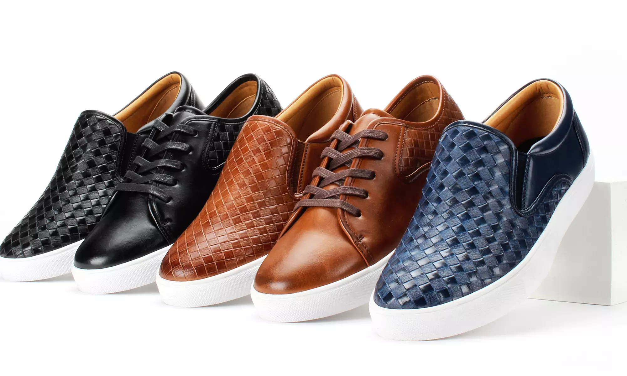 Harrison Men's Woven Sneakers - Primary Image