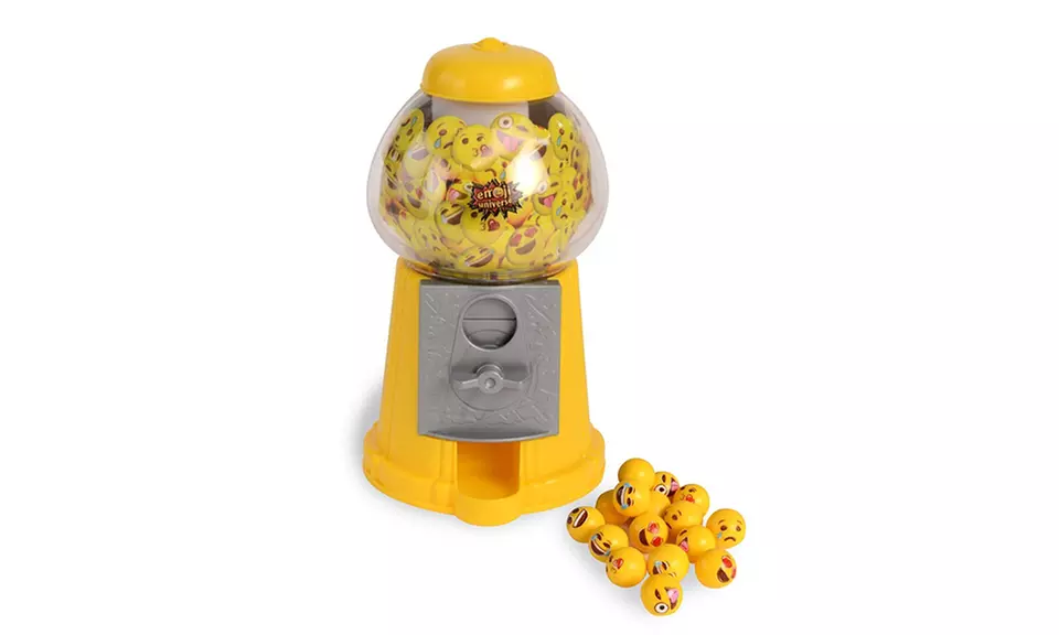 Emoji Gumball Bank or Emoji Gumball Refill (1lb.) - Second Medium