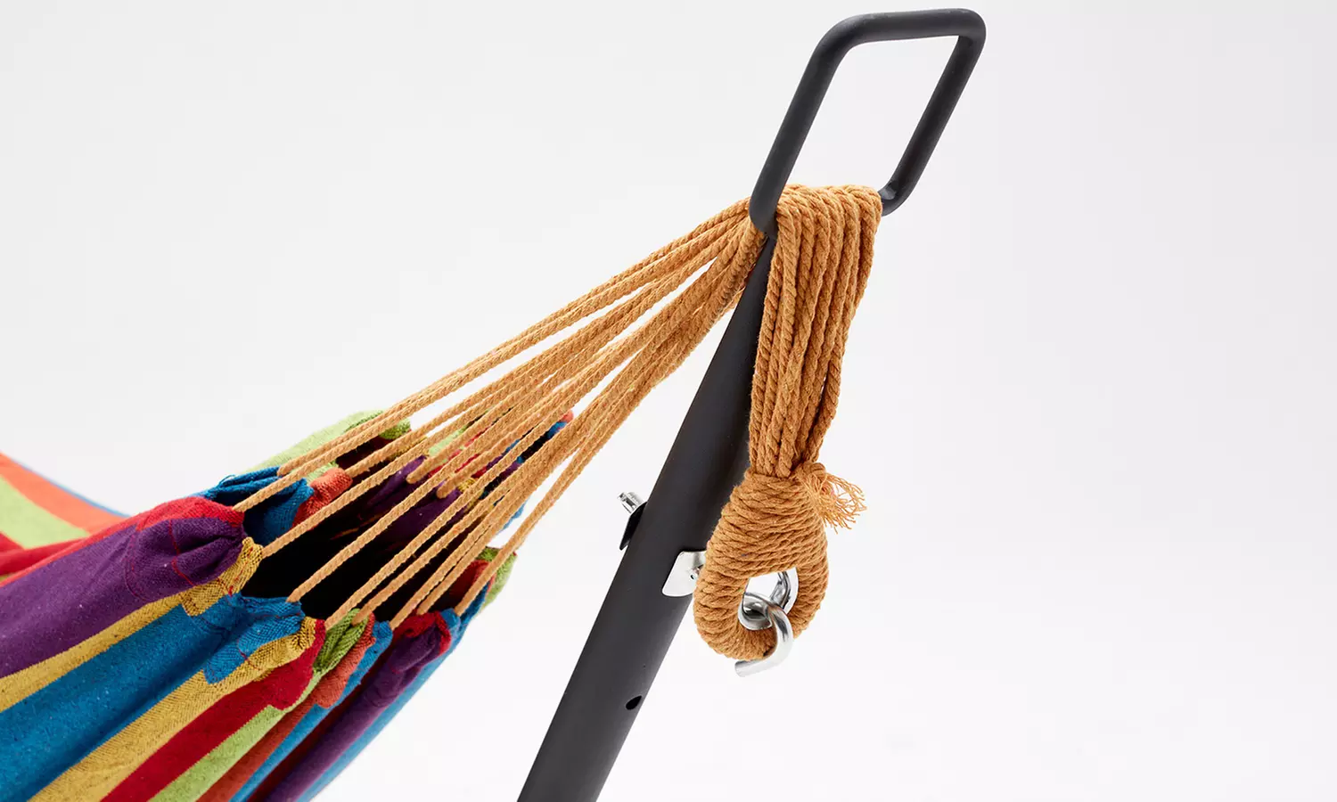 Hamac en toile Kocoon avec support "Saguedo"