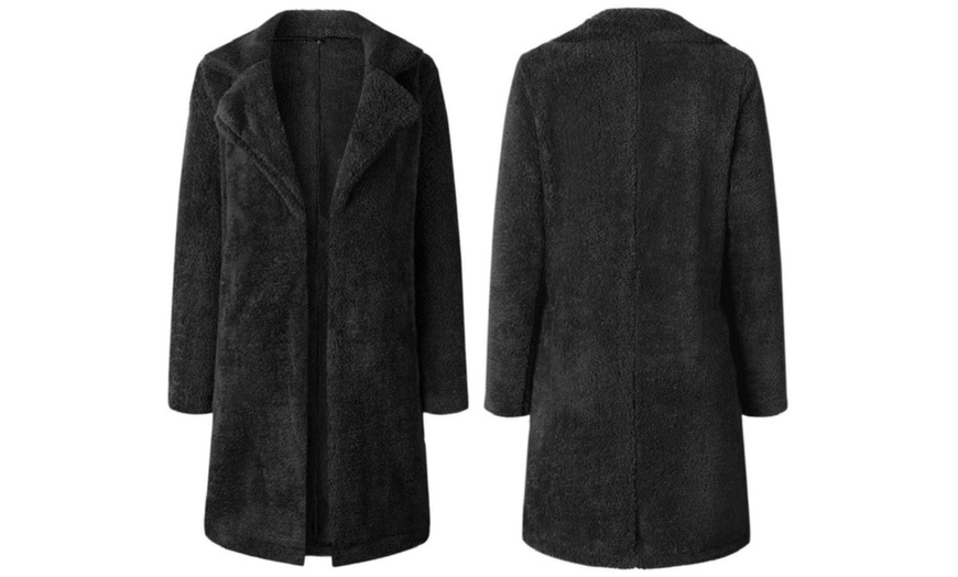 Image 4: Women's Fluffy Coat