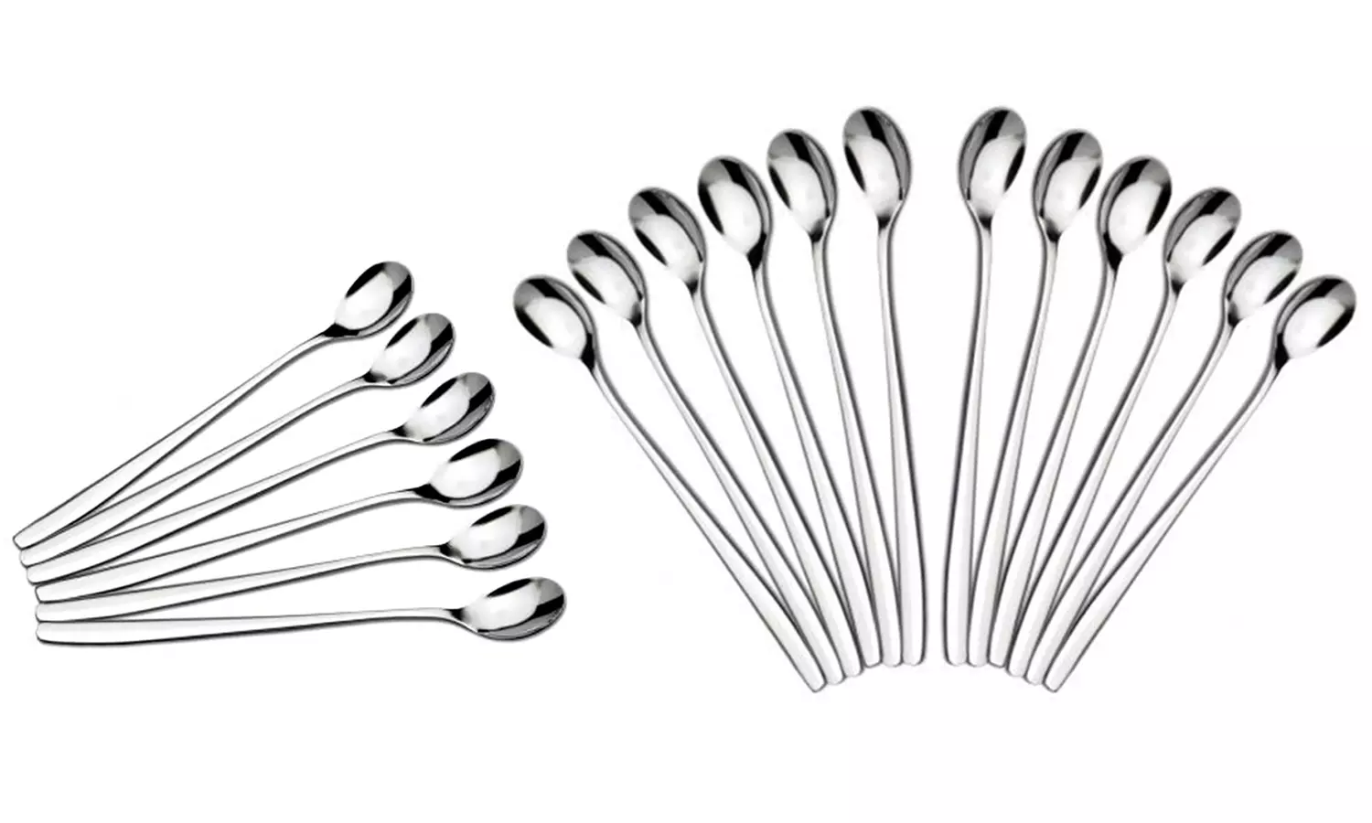 6er- oder 12er-Pack Longdrink-/Joghurtlöffel - Primary Image