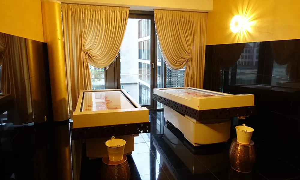 3 Std. Wellness inkl. Peeling, Dampfbad, Sauna & Salzgrottenaufenthalt