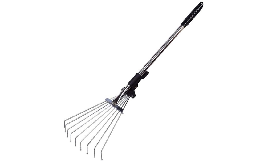 Image 2: Telescopic Garden Rake