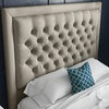 Image 3: DS Living Kingston Upholstered Soft Velvet Bed