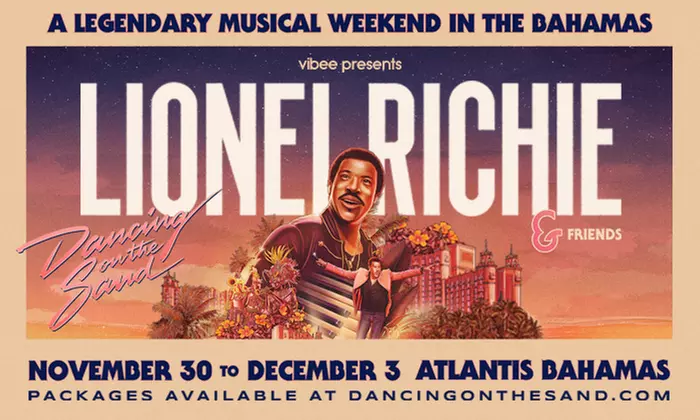 Lionel Richie’s Dancing On The Sand with Sheryl Crow, Nile Rodgers & CHIC and More (November 30 - December 3) - Primary Image