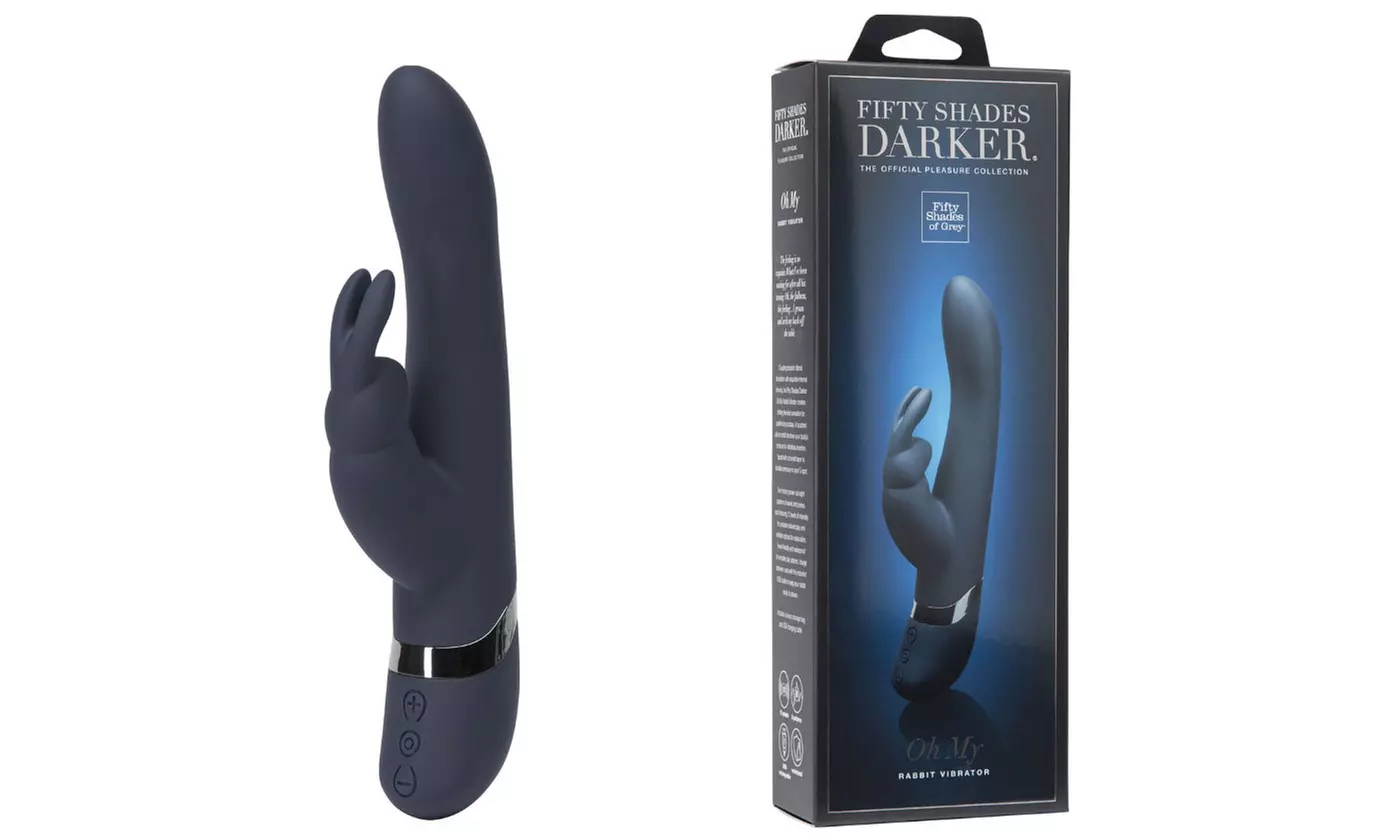 Fifty Shades Darker Oh My Rechargeable Rabbit Vibrator - Primary Image