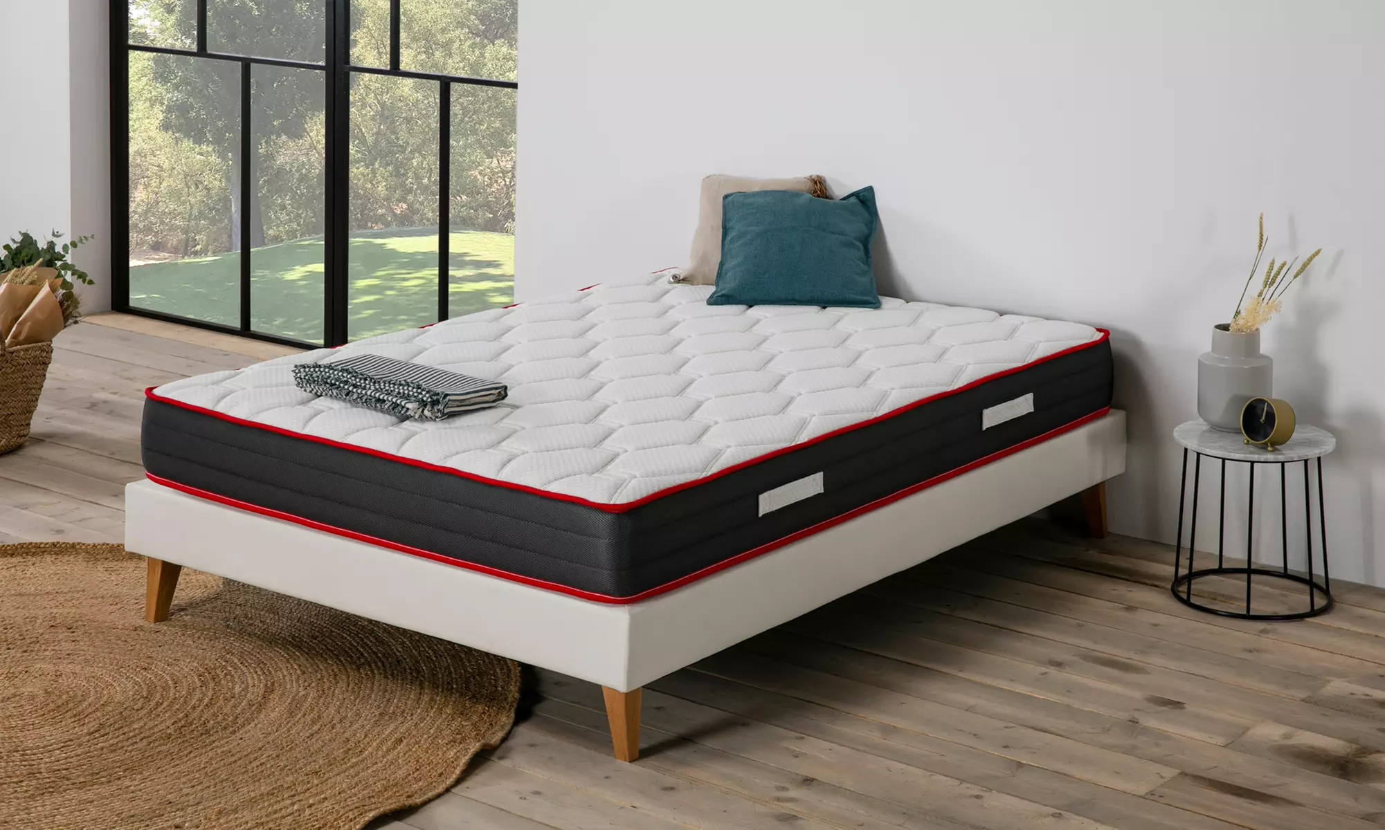 Matelas ergo-confort à mémoire de forme, dimension au choix et livraison offerte - Primary Image