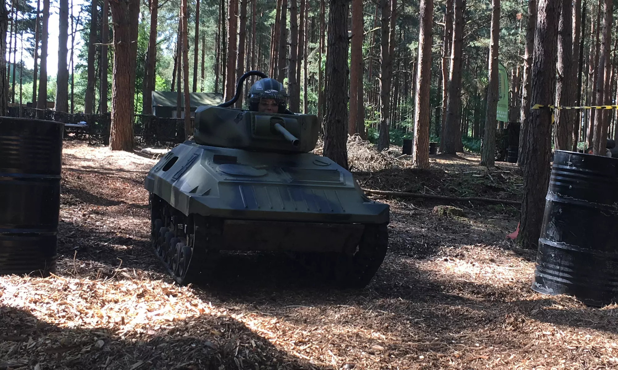 Mini Tank Driving Experience