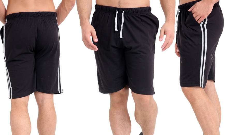 Men's Jersey Shorts Two-Pack | Groupon Goods